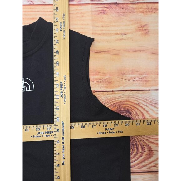 The North Face Womens Sleeveless Cropped Tshirt Large Rainbow Print - Picture 8 of 8